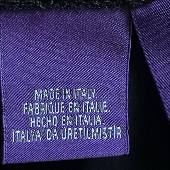 Ralph Lauren Purple Label Sleeveless Black Blouse - Picture 7 of 8